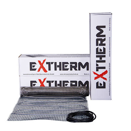 Нагрівальний мат під плитку Extherm ET ECO (Німеччина) двожильний, фото 2