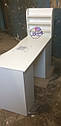 Стіл для манікюру з витяжкою, поличками для лаків і УФ-лампою, фото 9