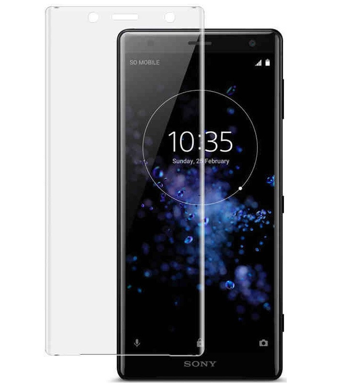Захисне скло 3D для / Sony Xperia XZ2 (H8266)(H8216)