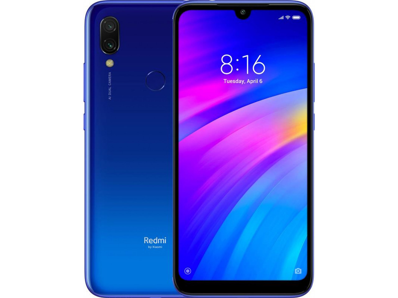 Смартфон Xiaomi Redmi 7 Black Глобальна версія (2/16GB) Black Comet Blue