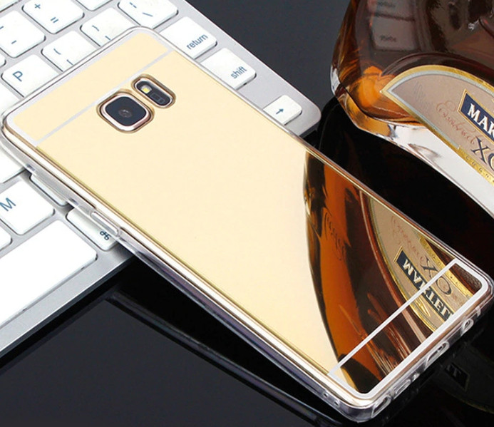 Дзеркальний силіконовий чохол для Samsung Galaxy S6 Edge Plus (G928F)