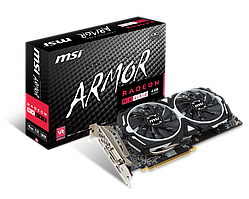 Відеокарта MSI Radeon RX 480 ARMOR 4G OC б/у