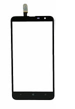 Тачскрін (сенсор) для Nokia Lumia 1320, чорний,скло.