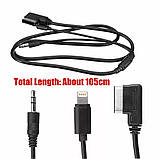 Кабель AUX USB Mercedes Benz Music Interface IPHONE IPOD MMI systems, фото 3