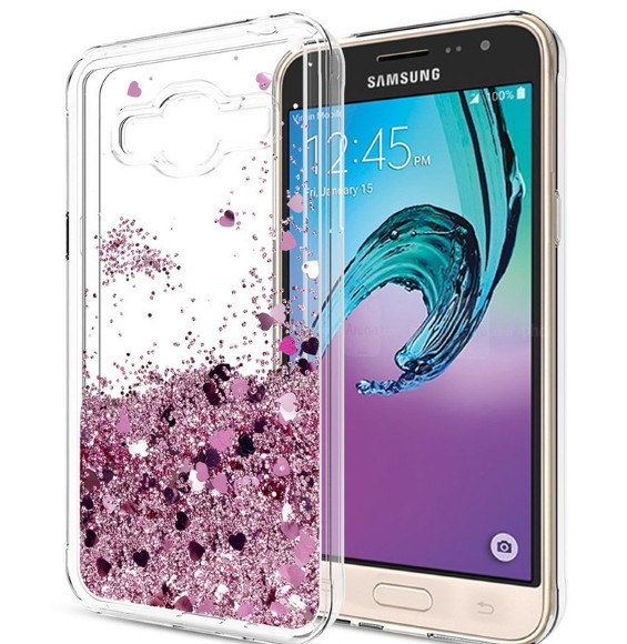 Чохол-накладка Рідкий Блиск для Samsung Galaxy S6 edge