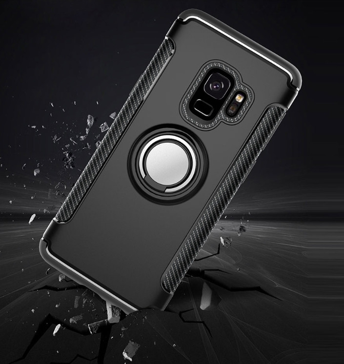 Захисний бампер з магнітом і кільцем для Samsung Galaxy J5/J530 (2017)