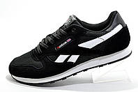 Кросівки чоловічі в стилі Reebok Classic Leather, Black\White