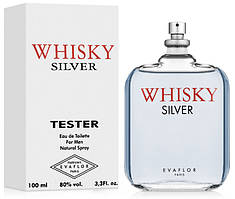 Туалетная вода Evaflor Whisky Silver 100ml М TESTER