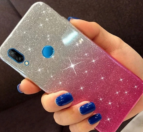 Силіконовий чохол градієнт блиск для Huawei P Smart Z
