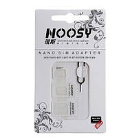 Адаптер NOOSY Adapter Nano SIM for all size - Case&Glass