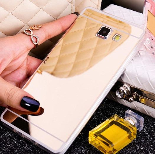 Дзеркальний силіконовий чохол для Samsung Galaxy J7 "Prime"