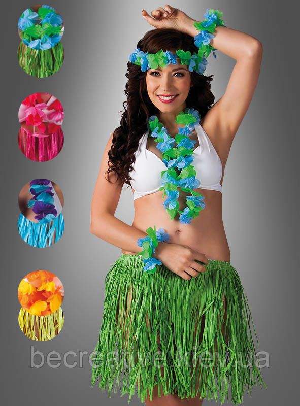 Карнавальний набір у гавайському стилі