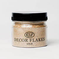 Decor Flakes Натуральная слюда для добавления к декоративным штукатуркам, воскам, лазури и тд Elf (50 г)