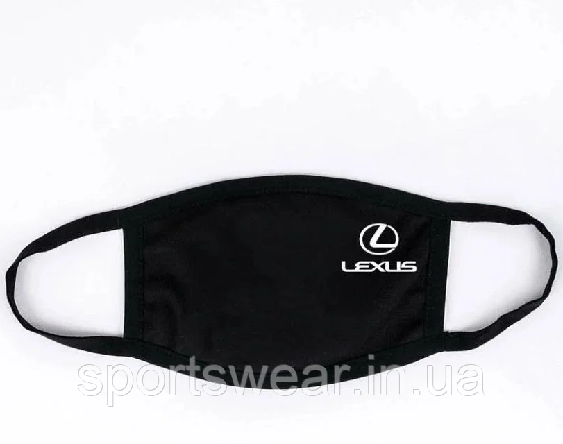 Захисна Маска для обличчя (Багаторазова) з логотипом Lexus (жіноча,дитяча,чоловіча)