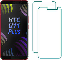 Комплект HTC U11 Plus Захисні Стекла (2 шт.) (НТС Ю11 У11 Плюс)
