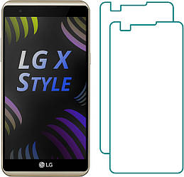 Комплект LG X Style K220 Захисні Стекла (2 шт.) (Лджи Х Икс Стайл)