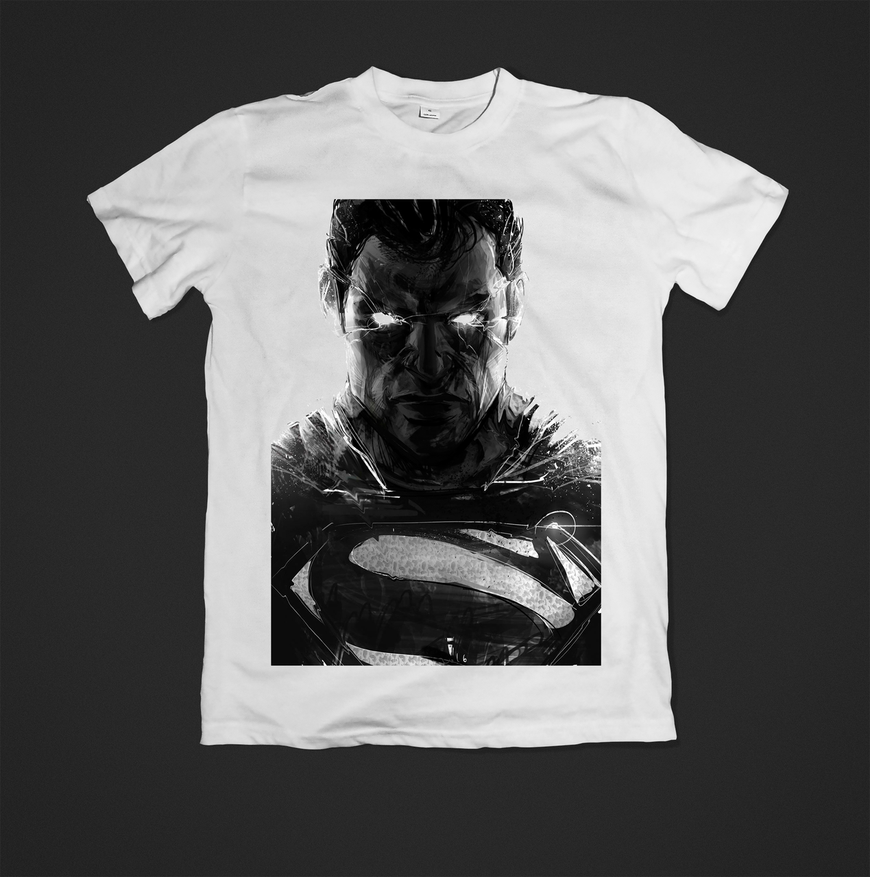 Футболка YOUstyle Superman 0391 XXL White
