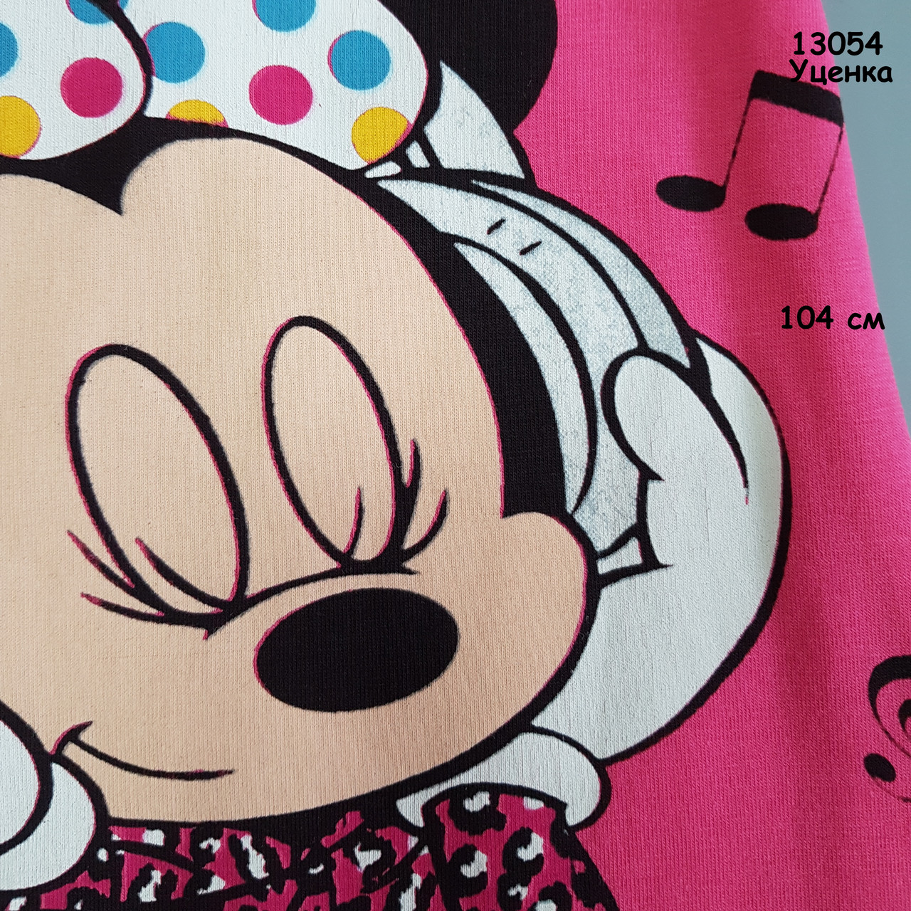 Летний костюм Minnie Mouse для девочки. Маломерит. 104 см - фото 3 - id-p526340550