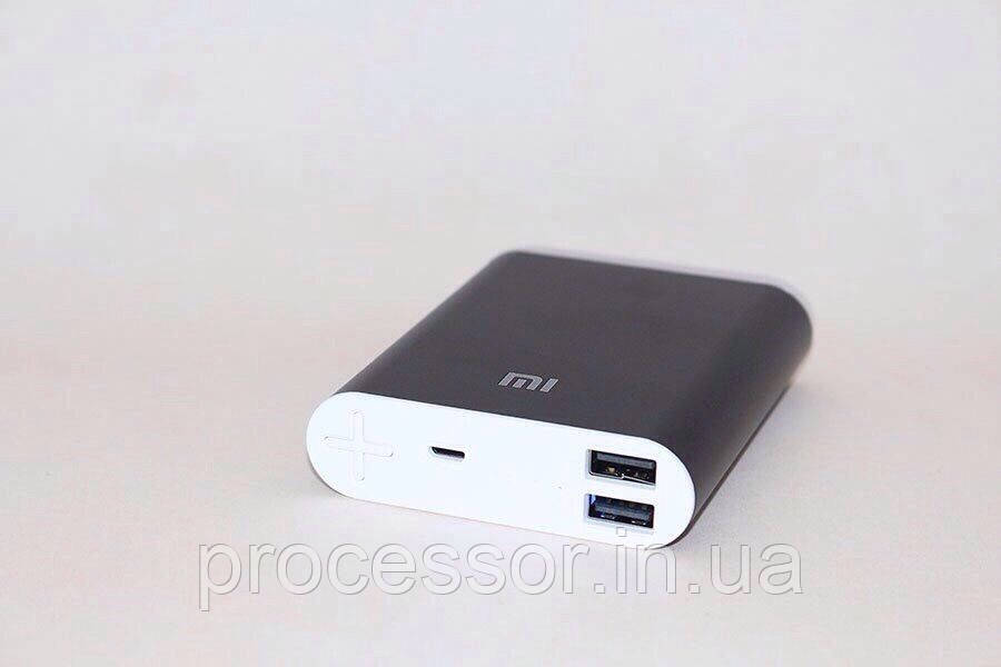 ПОРТАТИВНА ЗАРЯДНА СТРУКІСТЬ POWER BANK XIAOMI MI 9800 MAH + Ліхтарик 2 виходи