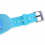 Дитячі смарт-годинник Q50 з GPS трекером блакитні, фото 4