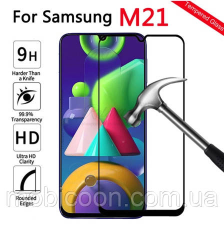 Захисне скло 3D для Samsung Galaxy M21 M215F (самсунг м21)