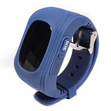 Дитячі смарт-годинник Q50 з GPS трекером Сині, фото 2