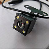 Відеореєстратор автомобільний 2K, парктронік 4', камера зеднего виду широкоуголная лінза, фото 4