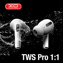 Бездротові Bluetooth-навушники XO F70 в кейсі airpods pro