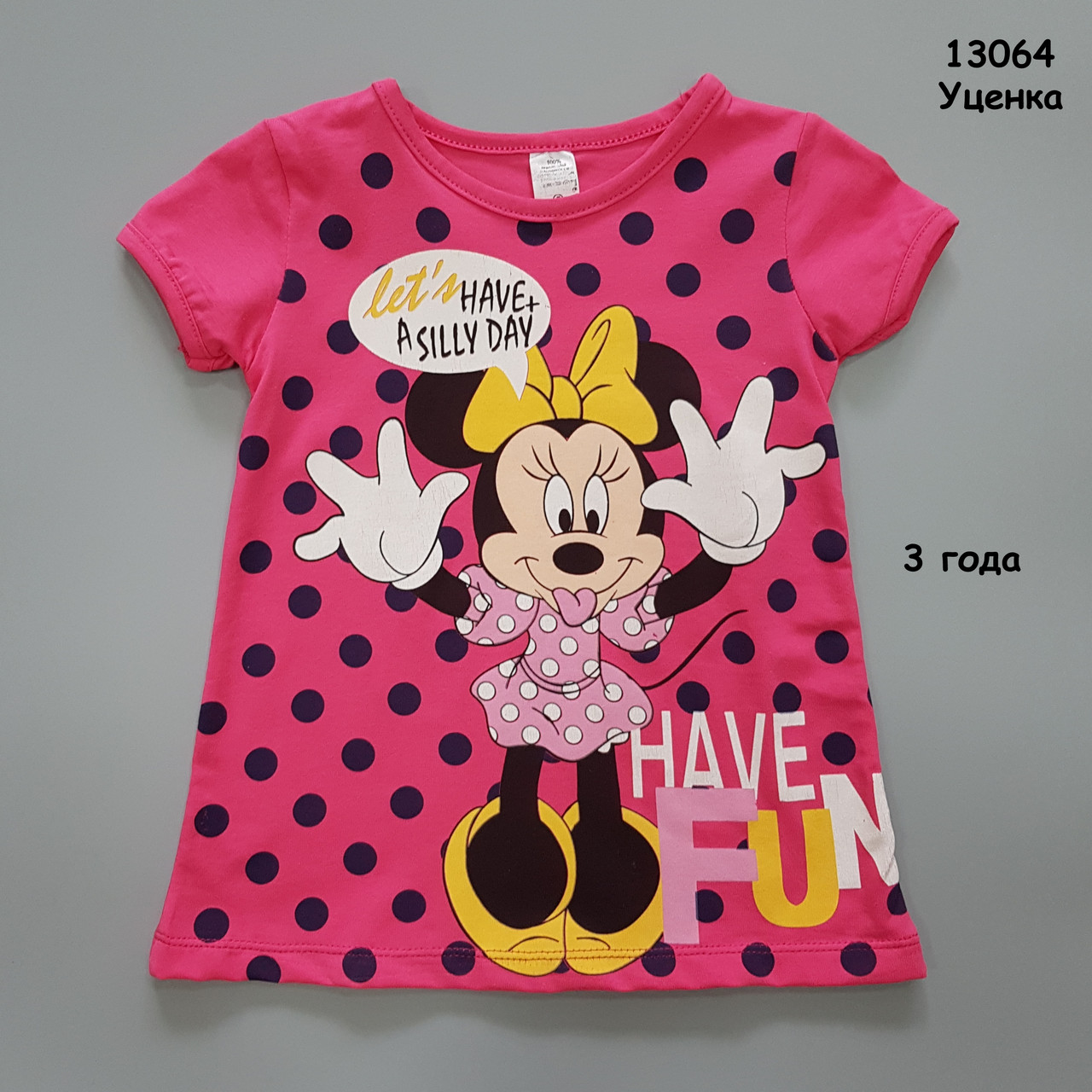 Летний костюм Minnie Mouse для девочки. 1 год - фото 5 - id-p1185729880