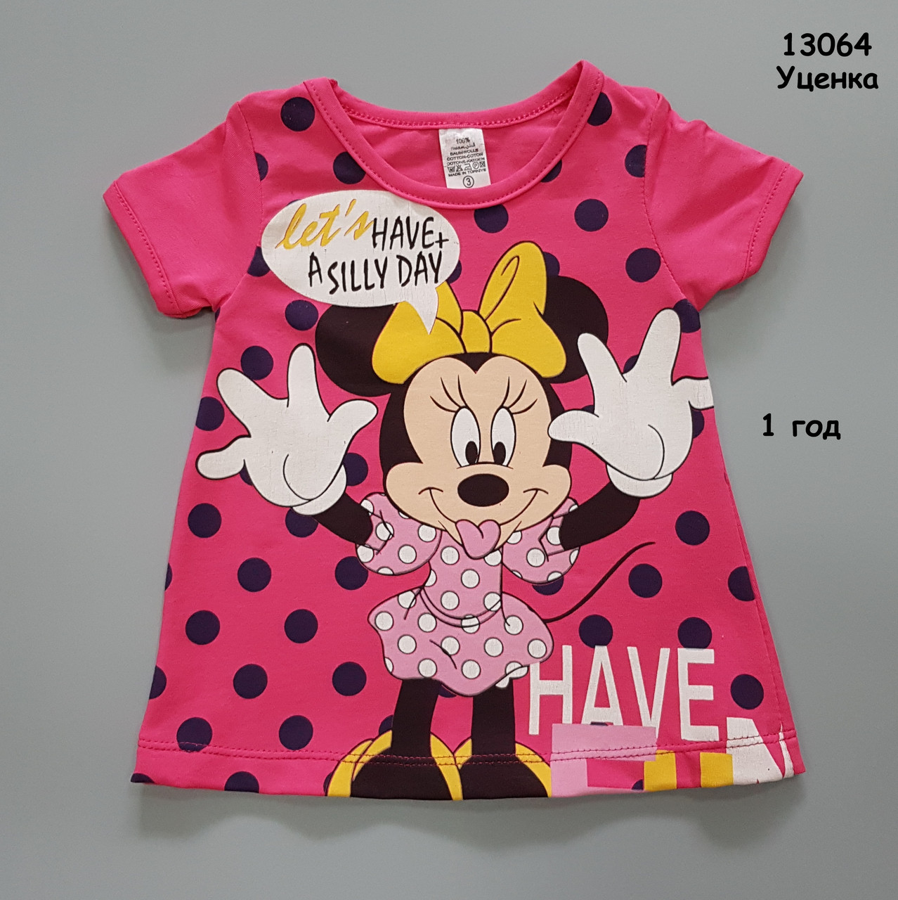 Летний костюм Minnie Mouse для девочки. 1 год - фото 3 - id-p1185729880