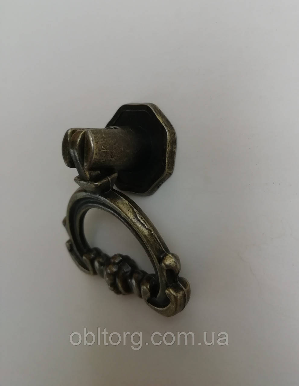 Ручка меблева крапля GIFF KT0105 антична бронза, фото 1