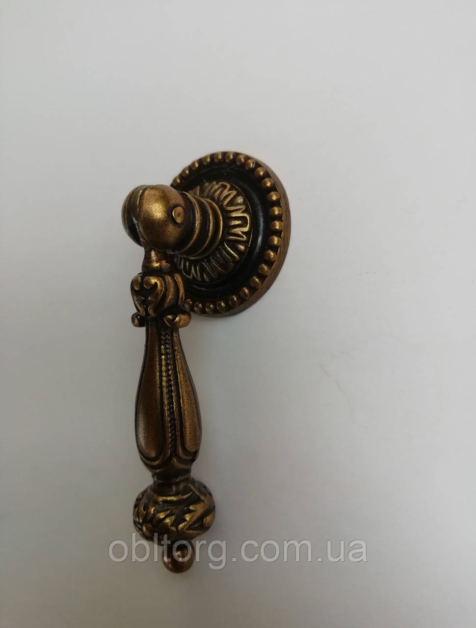 Ручка меблева крапля GIFF 14/002 антична бронза, фото 1