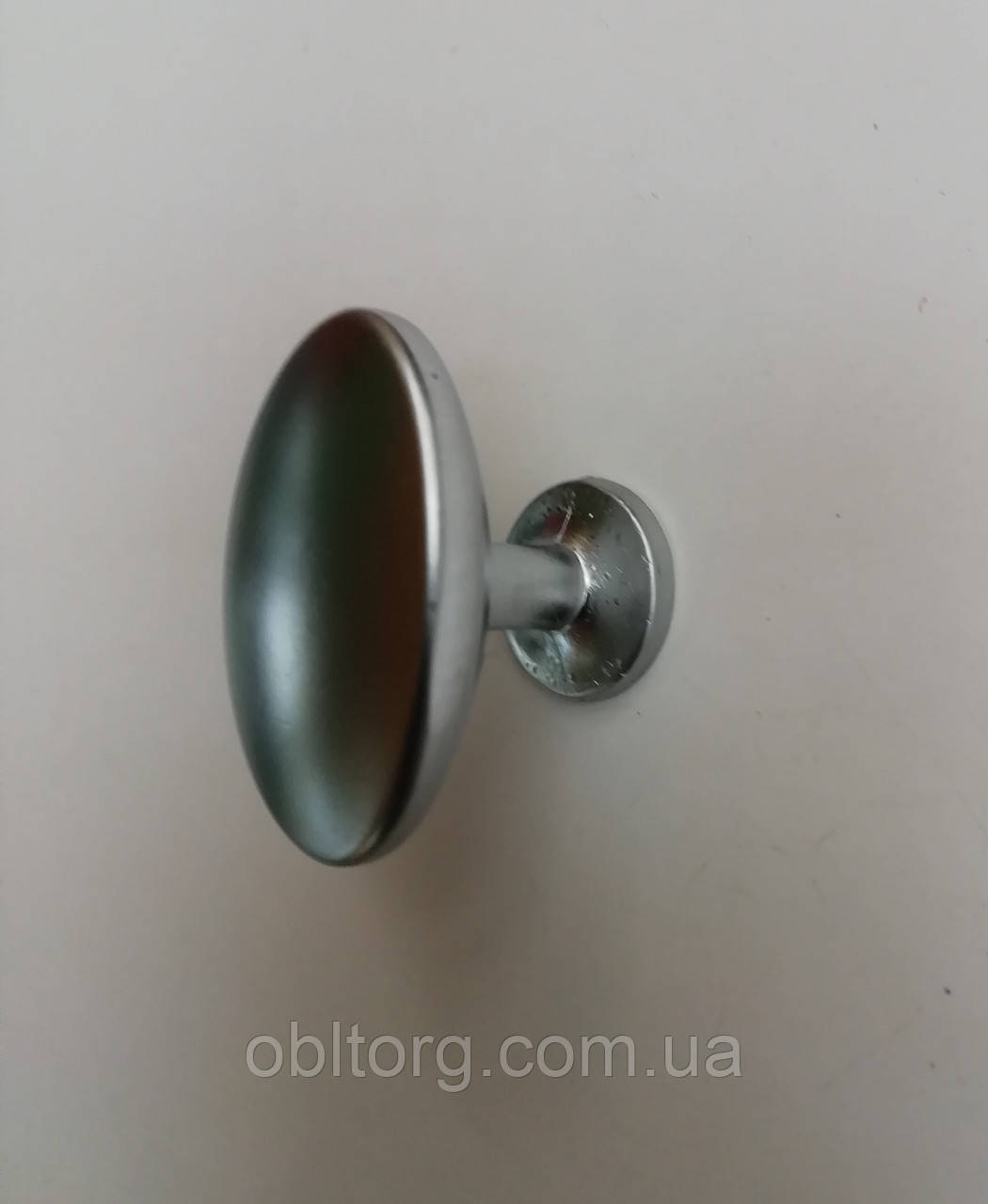 Ручка меблева кнопка GIFF GP09 матовий хром, фото 1