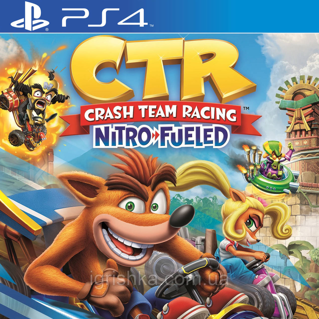 Crash Team Racing Nitro-Fueled Ps4 (Цифровий акаунт для PlayStation 4) П3, фото 1