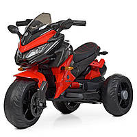 Детский мотоцикл трехколесный (2 мотора по 35W, MP3, TF, USB, EVA) Bambi M 4274EL-3 Красный