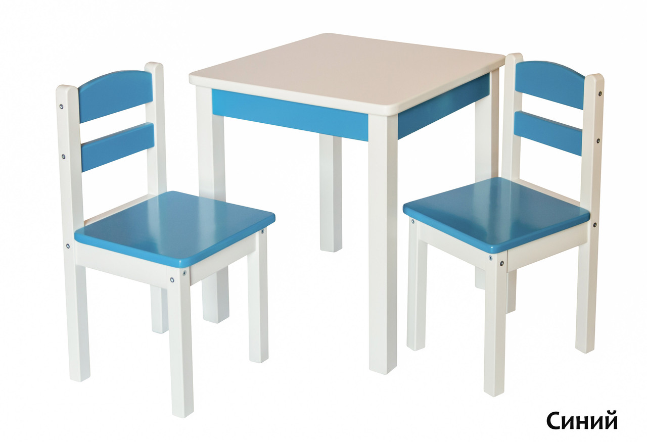 Деревянный столик и 2 стульчика. От производителя. - фото 6 - id-p158289767