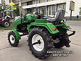 Мототрактор ZUBR T24 MONSTER + Плуг і Фреза!  Мінітрактор Зубр Монстр, фото 11