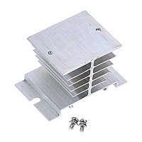 Радіатор для твердотільних реле SSR, алюмінієвий 79*49*47 мм