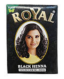 Хна індійська Royal Black Henna для волосся чорна 10 грамів, фото 3