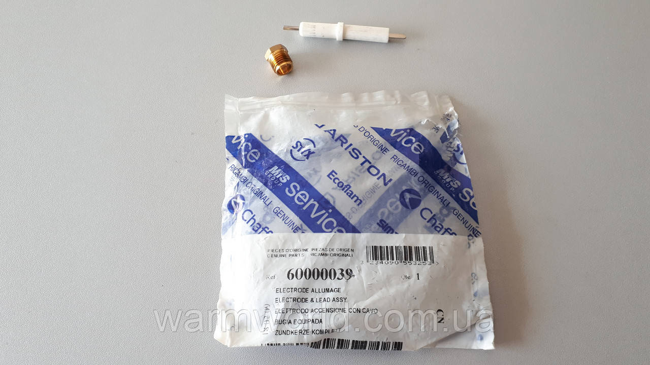 60000039 Електрод розпалу колонки Ariston FAST