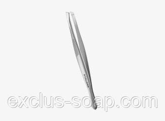 ПІНЦЕТ ДЛЯ БРІВ CLASSIC 10 TYPE 3(широкі скошені кромки), фото 1