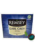 Чай черный Remsey Earl Grey strong (крепкий) Польша 75 пакетиков