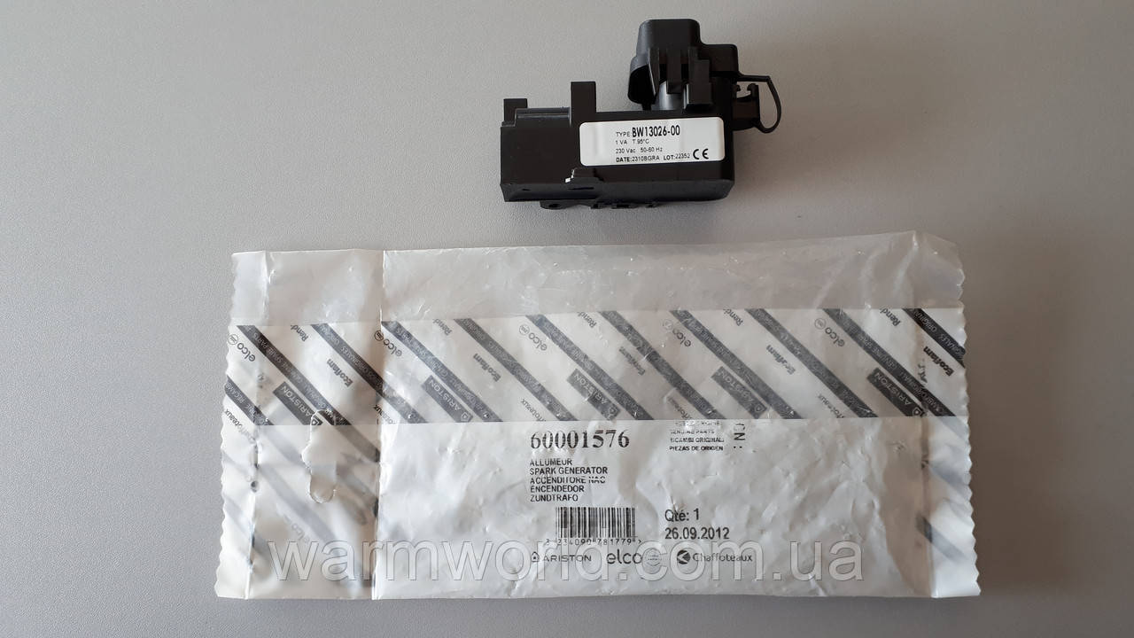 60001576 Генератор, блок розпалу BS II, Ariston Matis