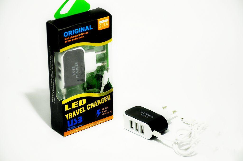 Зарядний пристрій на 3 USB