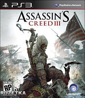 Игра для игровой консоли PlayStation 3, Assassin's Creed III (БУ)