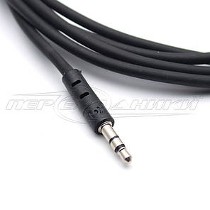 Аудіо кабель AUX 3.5 mm jack (економ якість), 3 м, фото 2