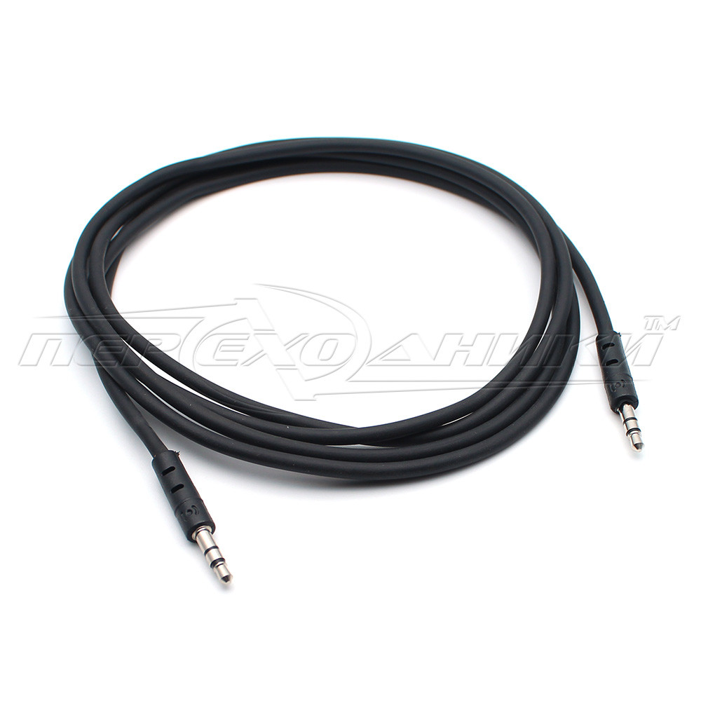 Аудио кабель AUX 3.5 mm jack (эконом качество), 5 м - фото 2 - id-p498461791