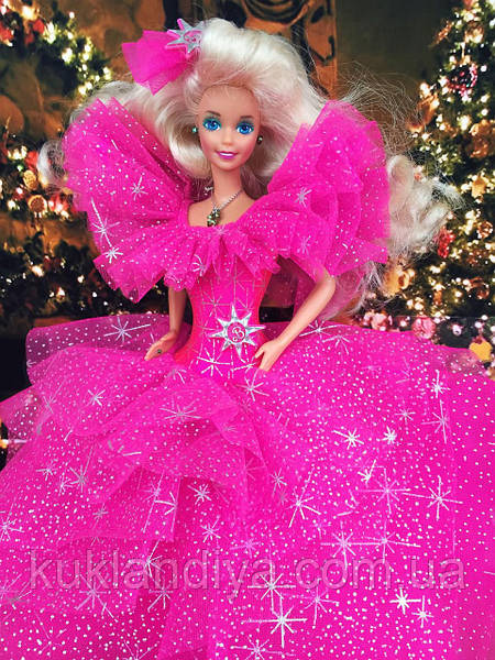 1990 holiday barbie value sale