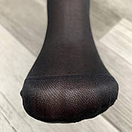 Шкарпетки жіночі капрон рулон, пучок Корона, 23-25 розмір, чорні, 02683, фото 3