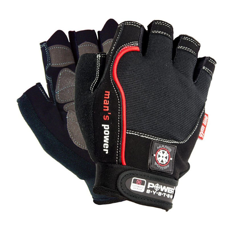 Рукавички для фітнесу Power System PS-2580 Man’s Power Black XXL